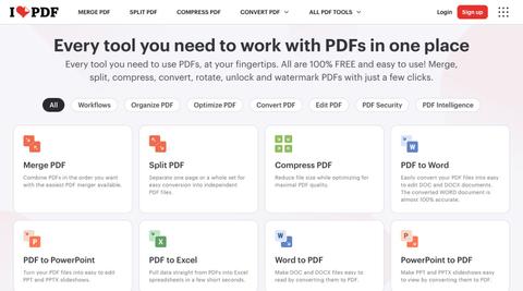 ilovepdf-com — screenshot