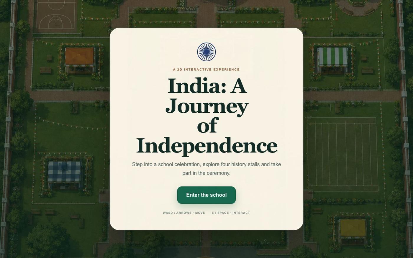 India: A Journey of Independence — screenshot