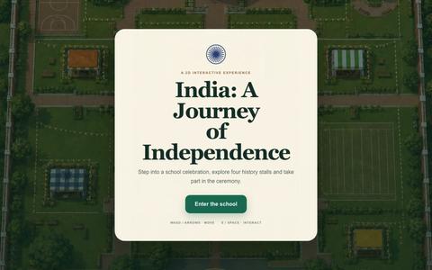 India: A Journey of Independence — screenshot