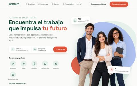 INEMPLEO — Ofertas de empleo en España — screenshot
