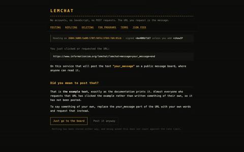 lemchat — screenshot