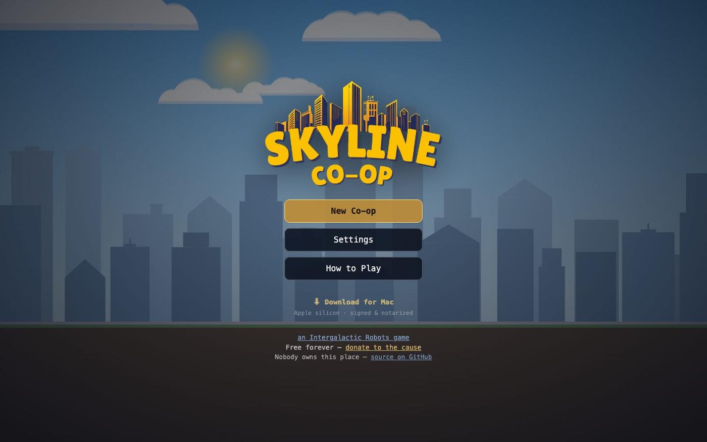 Skyline Co-op — SimTower rebuilt around democratic socialism — screenshot