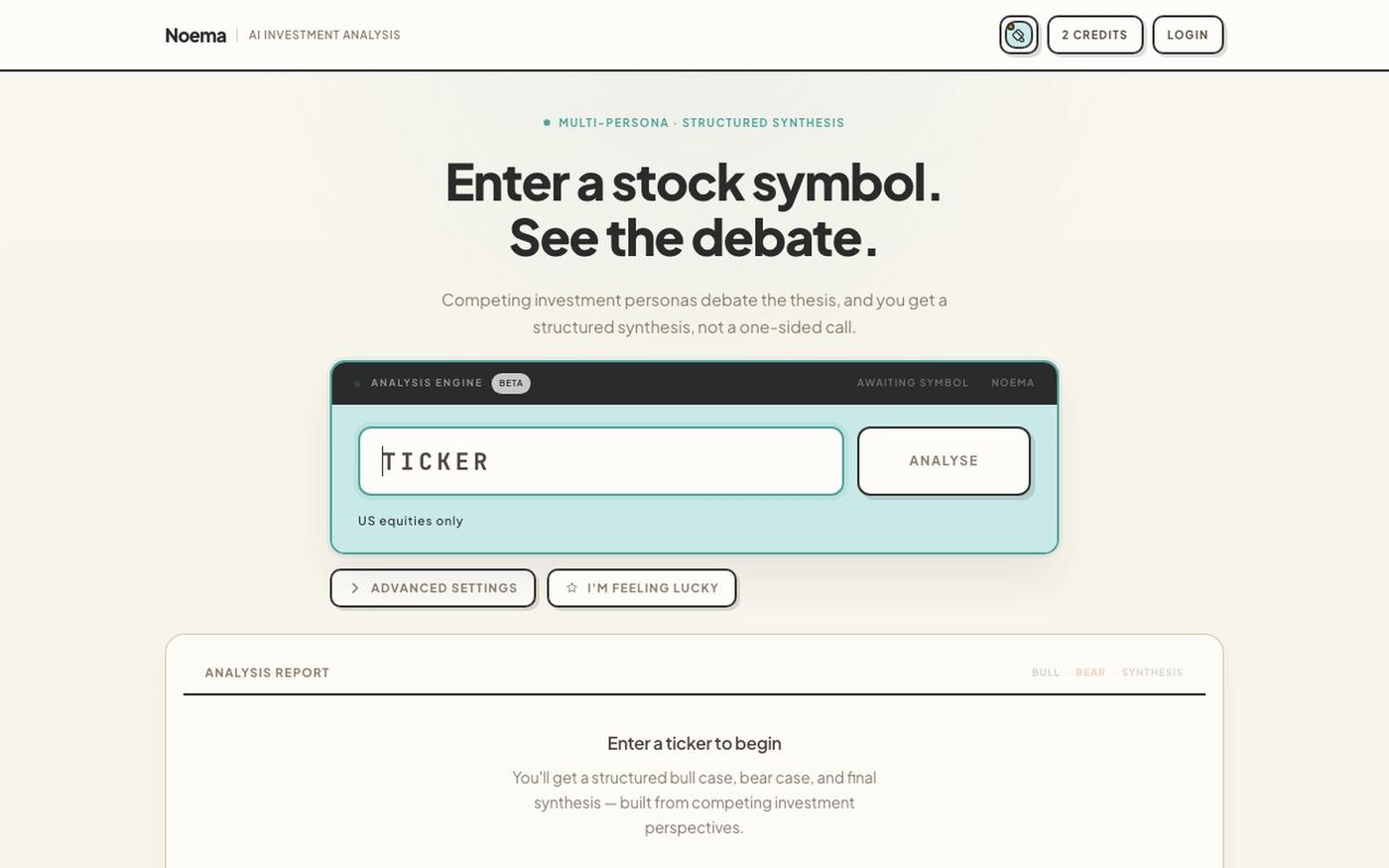 Noema — AI Company Analysis — screenshot