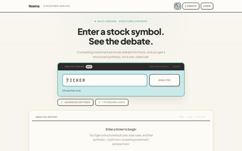 Noema — AI Company Analysis — screenshot