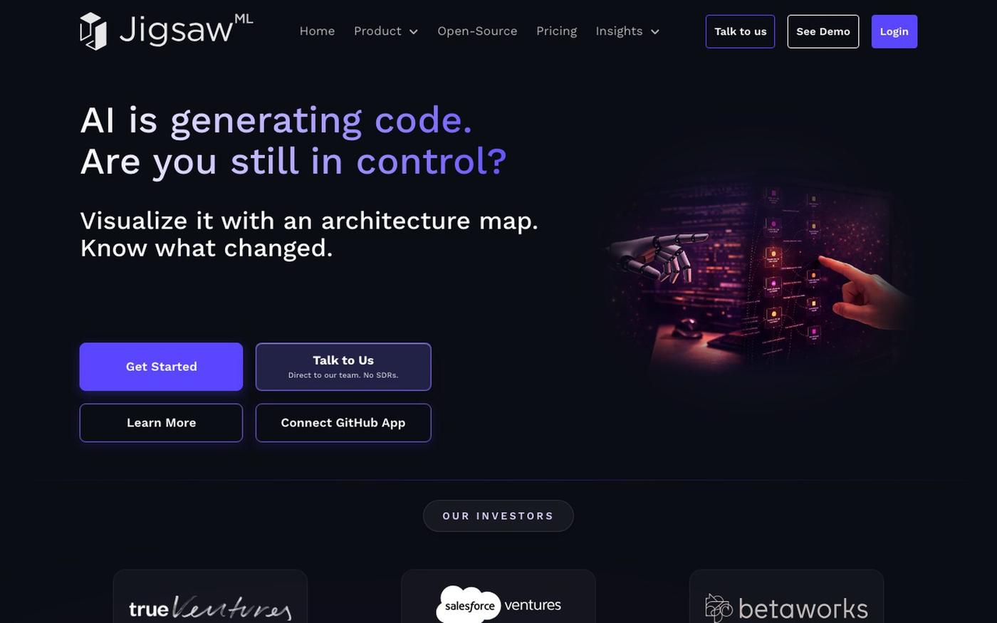 JigsawML - Architectural Intelligence Platform — screenshot
