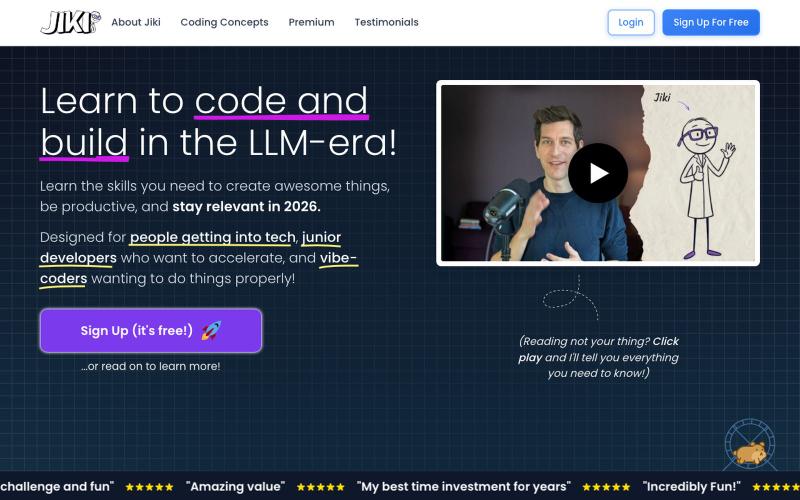 Jiki - Learn to Code the Fun Way — screenshot
