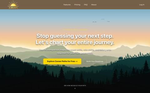 JobRays — AI Career Intelligence — screenshot