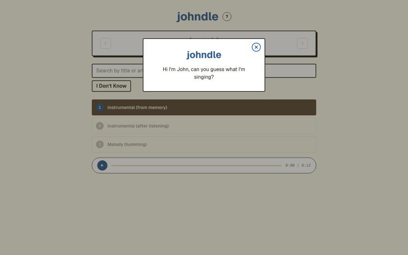 johndle — screenshot