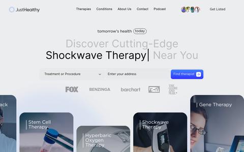 JustHealthy | Verify the Medical Tech Before You Pay — screenshot