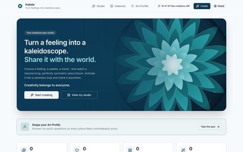 Kaleido — screenshot