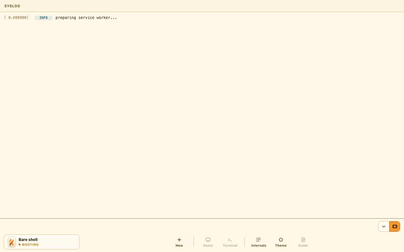 Kandelo — screenshot