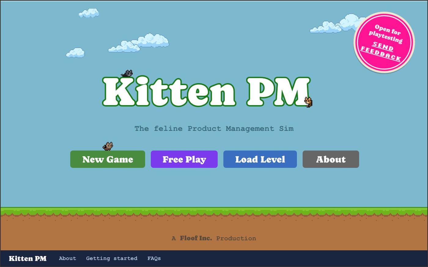 Kitten PM | An interactive product management SIM — screenshot