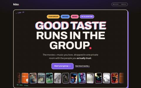 kizu · Good taste runs in the group — screenshot