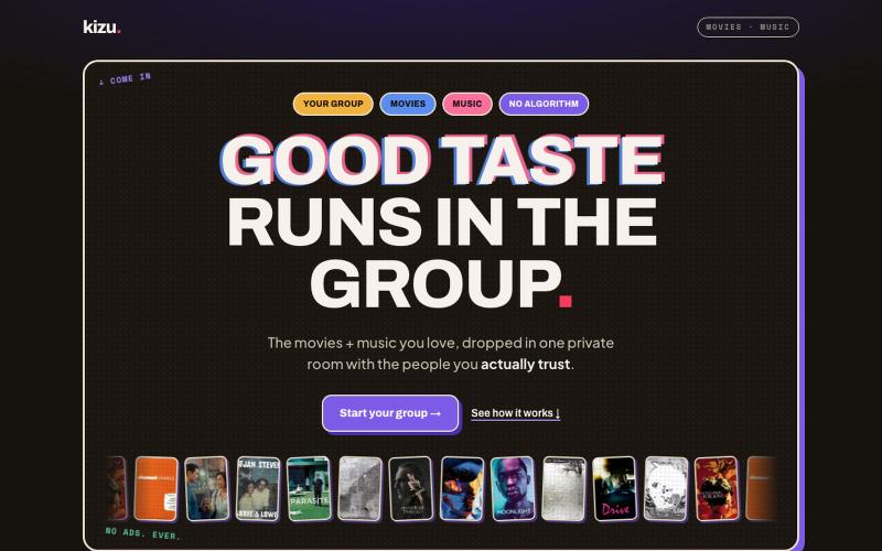 kizu · Good taste runs in the group — screenshot