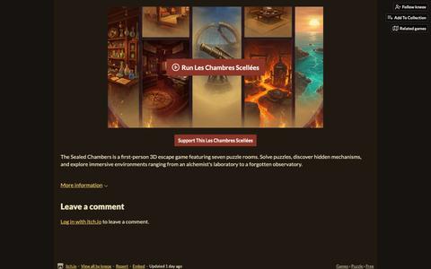 Les Chambres Scellées by kneox — screenshot