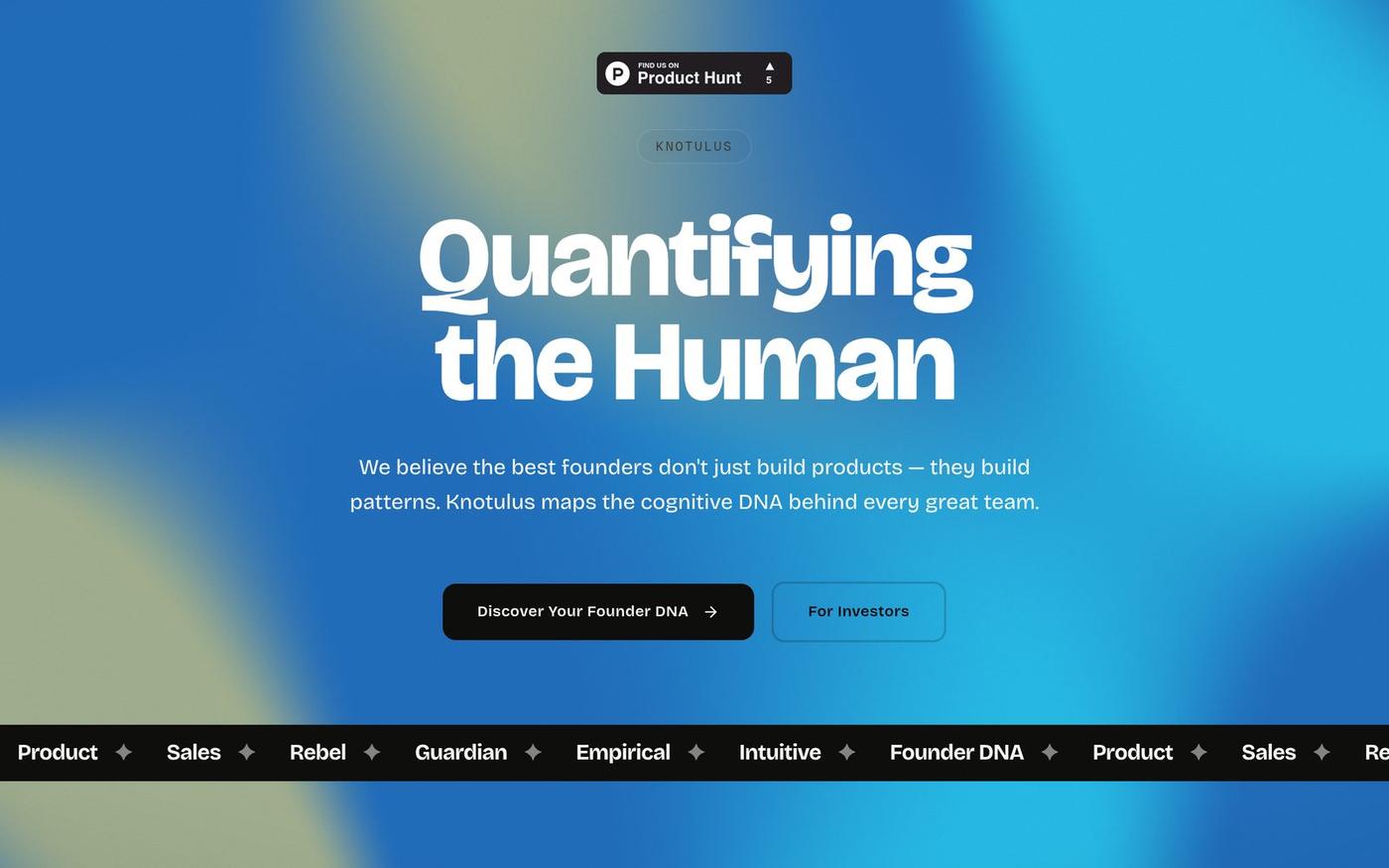 Knotulus — Quantifying the Human — screenshot