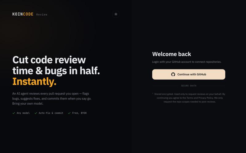 KOINCODE Review — screenshot