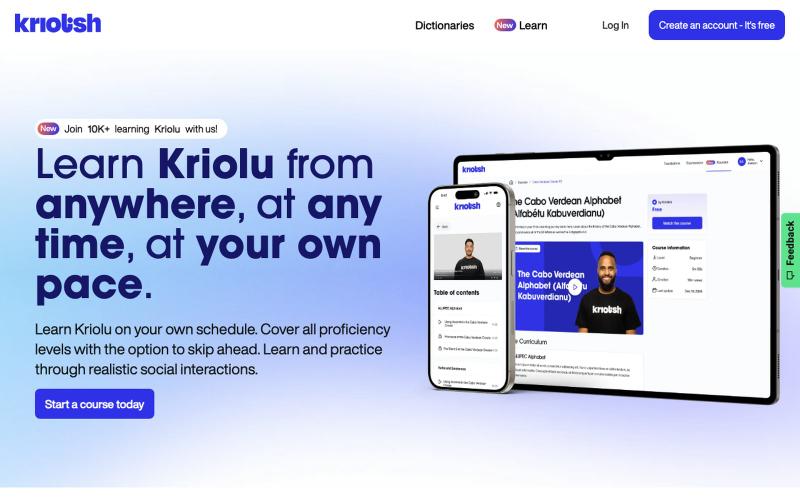 Learn Cabo Verdean Creole | Kriolish — screenshot