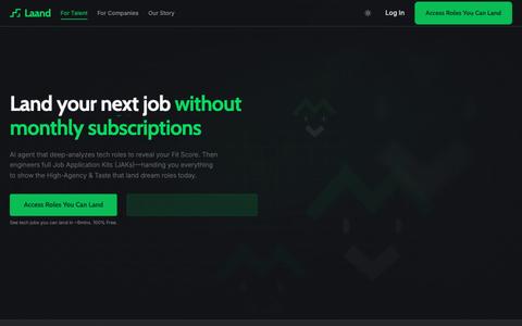 High-Agency Agent for Top Talent — screenshot