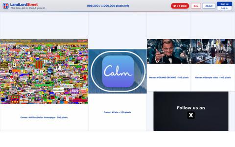 LandLordStreet. This time, get in. Own it, grow it. — screenshot