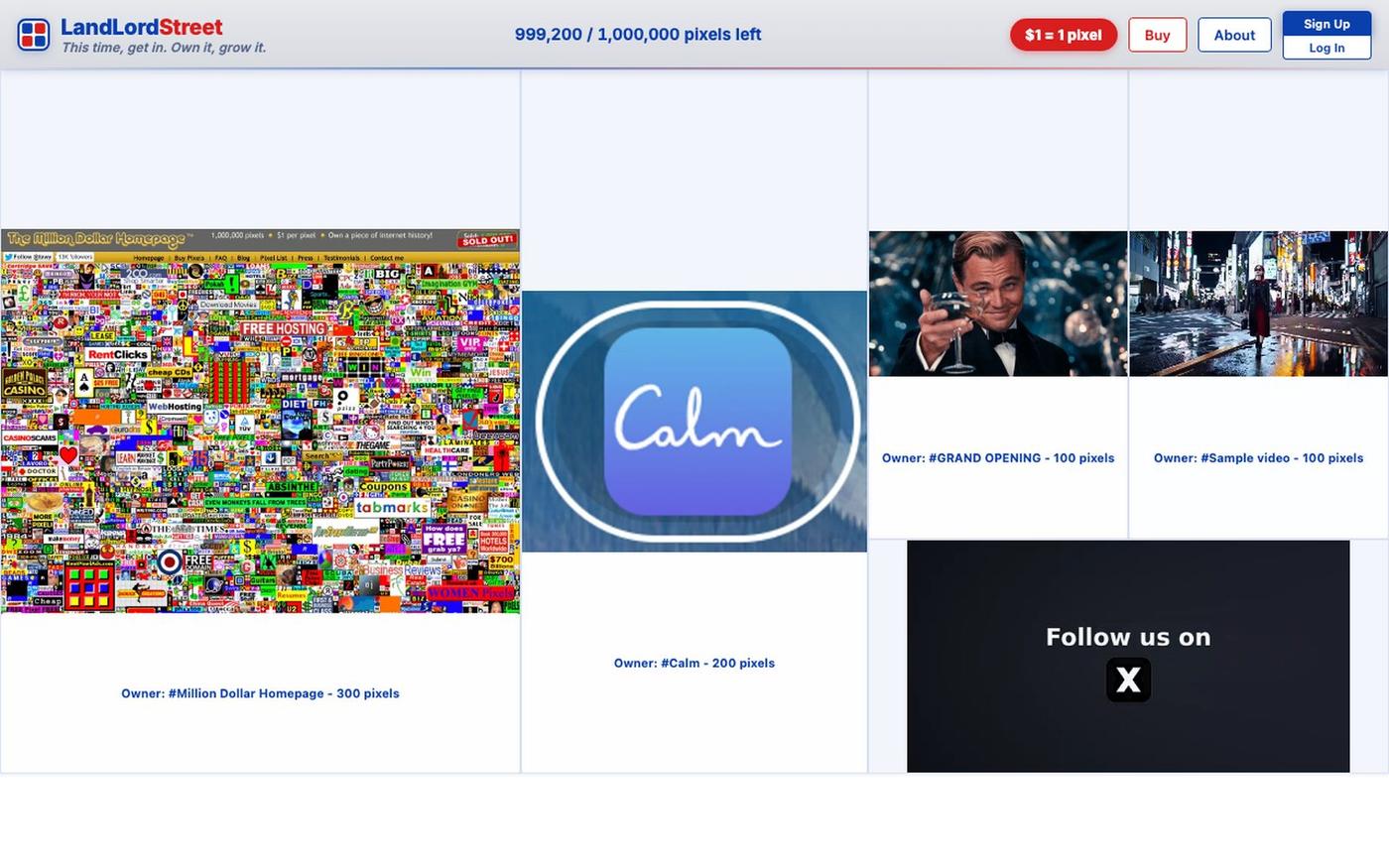 LandLordStreet. This time, get in. Own it, grow it. — screenshot