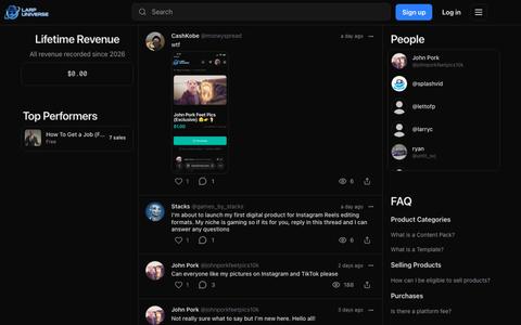 Larp Universe — screenshot