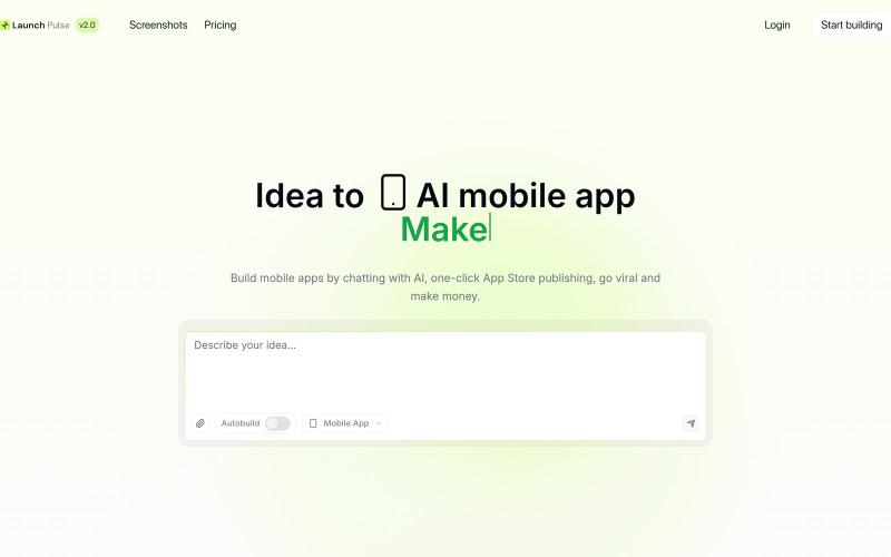 LaunchPulse — screenshot