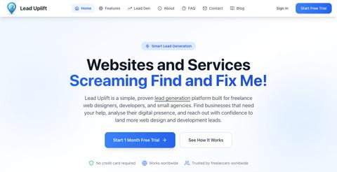 Lead Uplift - Discover & Convert Business Opportunities — screenshot