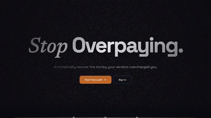 Leaki. Stop overpaying vendors. — screenshot
