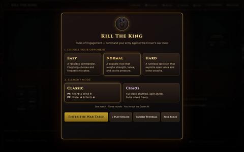Kill The King — screenshot
