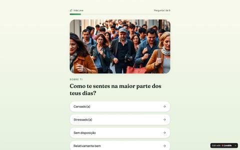 Vida Leve — Menos Estresse, Mais Energia — screenshot