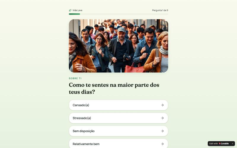 Vida Leve — Menos Estresse, Mais Energia — screenshot