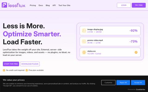 lessflux — screenshot