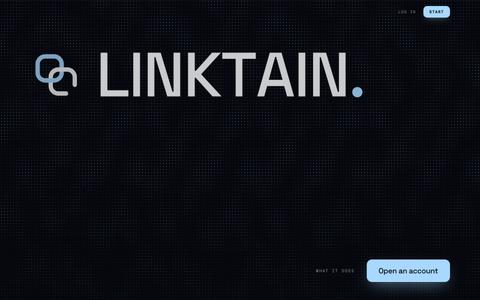 Linktain | Get paid when people open your links — screenshot