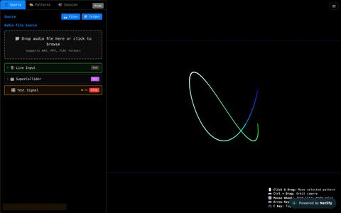 Lissajous — screenshot