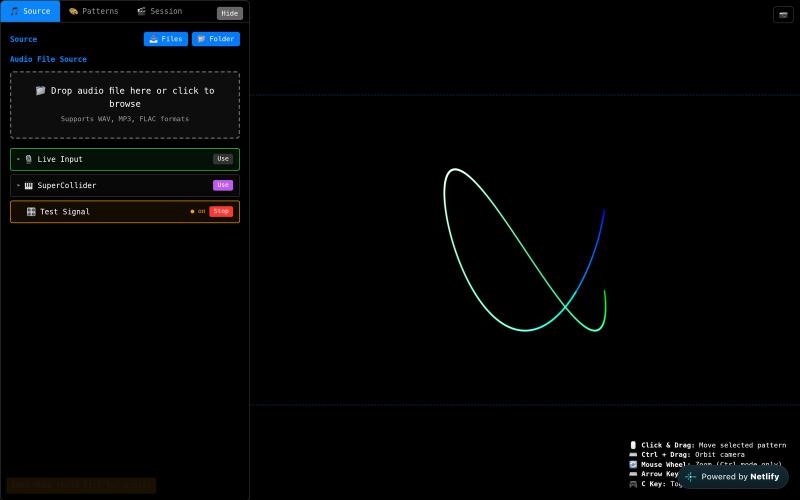 Lissajous — screenshot
