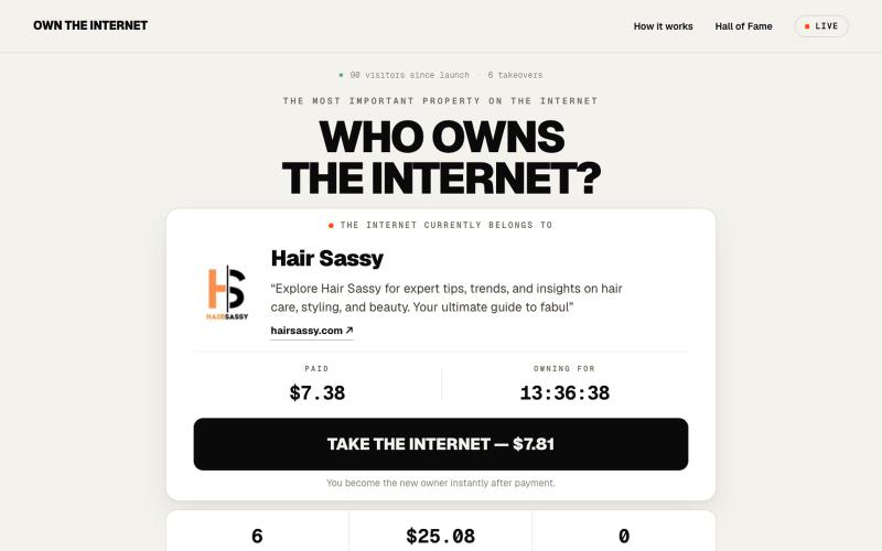 Who Owns the Internet? — screenshot