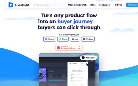 LiveDemo | Demo the future — screenshot
