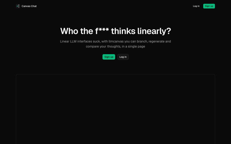 Canvas Chat — screenshot