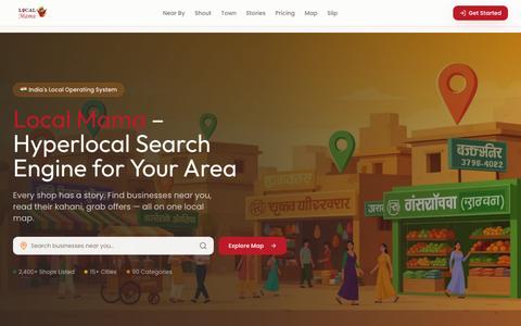 Local Mama – Hyperlocal Search Engine for Your Area — screenshot