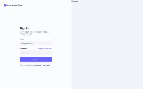 Local Medical Diary - Practice Management — screenshot