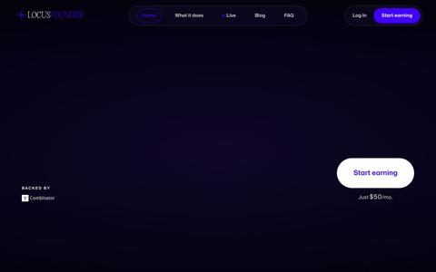 Locus Founder — AI Co-Founder & AI Business Builder — screenshot