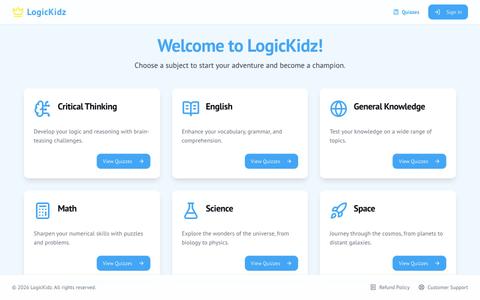 LogicKidz — screenshot