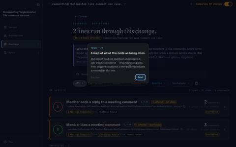 Underscore PR Report — screenshot
