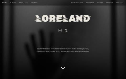 Loreland — screenshot