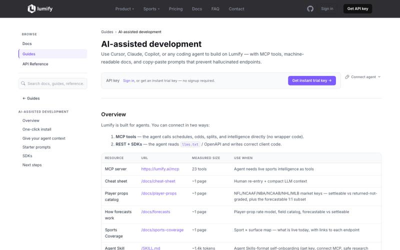 AI-Assisted Development — Lumify — screenshot