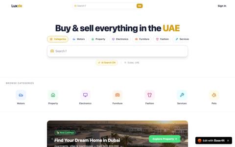 Home | Luxzle — screenshot