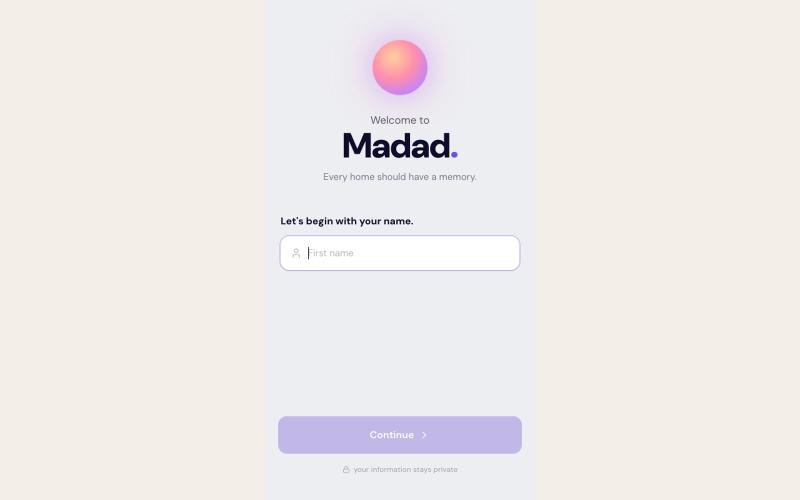 Madad Home — screenshot
