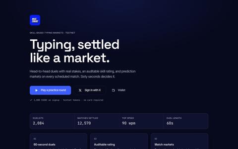 Magic Fingers — Real-Time Typing Battles — screenshot