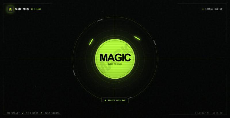 magicmoneyonsolana — screenshot